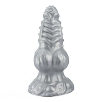 6.69in 8.66in 11.41in Spiked Tentacle Knot Silicone Big Granular Friction Dildo