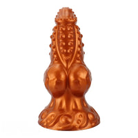 6.69in 8.66in 11.41in Spiked Tentacle Knot Silicone Big Granular Friction Dildo