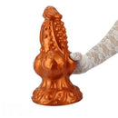 6.69in 8.66in 11.41in Spiked Tentacle Knot Silicone Big Granular Friction Dildo