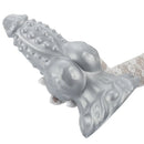 6.69in 8.66in 11.41in Spiked Tentacle Knot Silicone Big Granular Friction Dildo