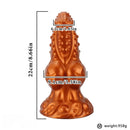 6.69in 8.66in 11.41in Spiked Tentacle Knot Silicone Big Granular Friction Dildo