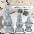 6.69in 8.66in 11.41in Spiked Tentacle Knot Silicone Big Granular Friction Dildo
