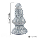 6.69in 8.66in 11.41in Spiked Tentacle Knot Silicone Big Granular Friction Dildo