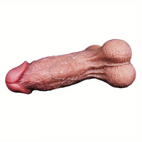 6.69in 8.66in Realistic Simulation Soft Silicone Dildo Women Sex Toy