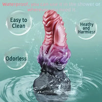 6.69in 8.66in Silicone Flexible Fantasy Dildo For BDSM Sex Love Play