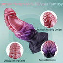 6.69in 8.66in Silicone Flexible Fantasy Dildo For BDSM Sex Love Play