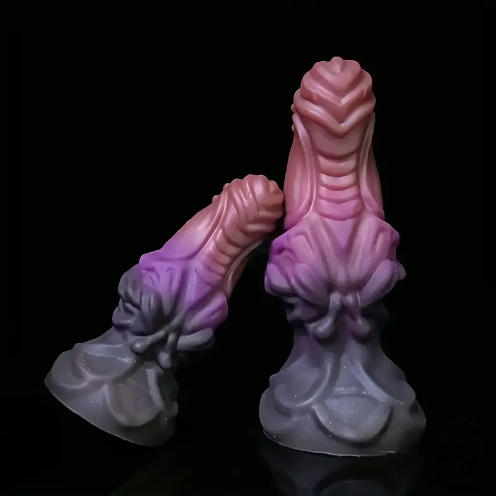 6.69in 8.66in Silicone Flexible Fantasy Dildo For BDSM Sex Love Play