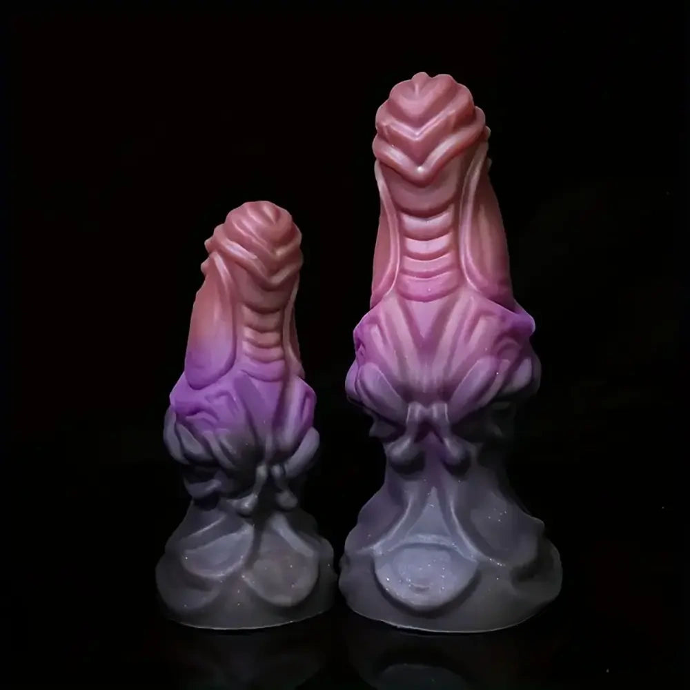 6.69in 8.66in Silicone Flexible Fantasy Dildo For BDSM Sex Love Play