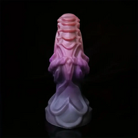 6.69in 8.66in Silicone Flexible Fantasy Dildo For BDSM Sex Love Play