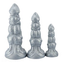 6.69in 9.05in 11.02in Dragon Tentacle Monster Silicone Butt Plug Cock Dildo