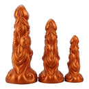 6.69in 9.05in 11.02in Dragon Tentacle Monster Silicone Butt Plug Cock Dildo