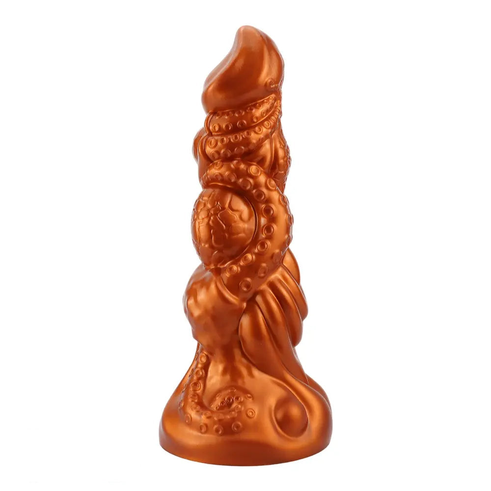 6.69in 9.05in 11.02in Dragon Tentacle Monster Silicone Butt Plug Cock Dildo