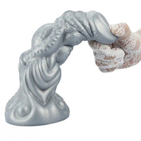 6.69in 9.05in 11.02in Dragon Tentacle Monster Silicone Butt Plug Cock Dildo
