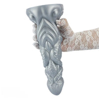 6.69in 9.05in 11.02in Dragon Tentacle Monster Silicone Butt Plug Cock Dildo