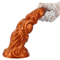 6.69in 9.05in 11.02in Dragon Tentacle Monster Silicone Butt Plug Cock Dildo