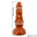 6.69in 9.05in 11.02in Dragon Tentacle Monster Silicone Butt Plug Cock Dildo