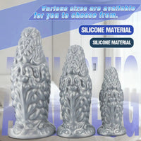 6.69in 9.05in 11.02in Fantasy Big Thick Butt Plug Dildo For Prostate Massage