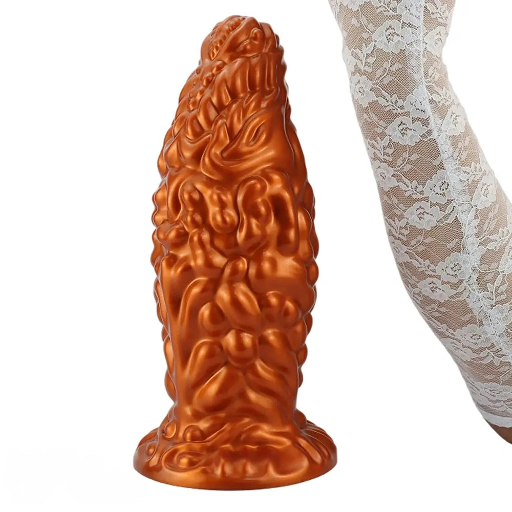 6.69in 9.05in 11.02in Fantasy Big Thick Butt Plug Dildo For Prostate Massage
