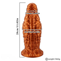 6.69in 9.05in 11.02in Fantasy Big Thick Butt Plug Dildo For Prostate Massage