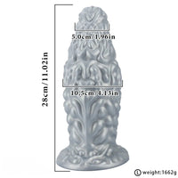 6.69in 9.05in 11.02in Fantasy Big Thick Butt Plug Dildo For Prostate Massage