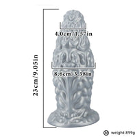 6.69in 9.05in 11.02in Fantasy Big Thick Butt Plug Dildo For Prostate Massage