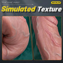 6.69in 9.05in 11.81in Strap on Big Real Silicone Realistic Scrotum Dildo