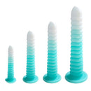 6.69in 9.05in 11in 13.1in Big Silicone Luminous Butt Plug Dildo For Women