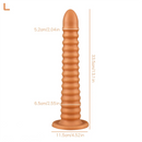 6.69in 9.05in 11in 13.1in Big Silicone Luminous Butt Plug Dildo For Women