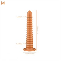 6.69in 9.05in 11in 13.1in Big Silicone Luminous Butt Plug Dildo For Women