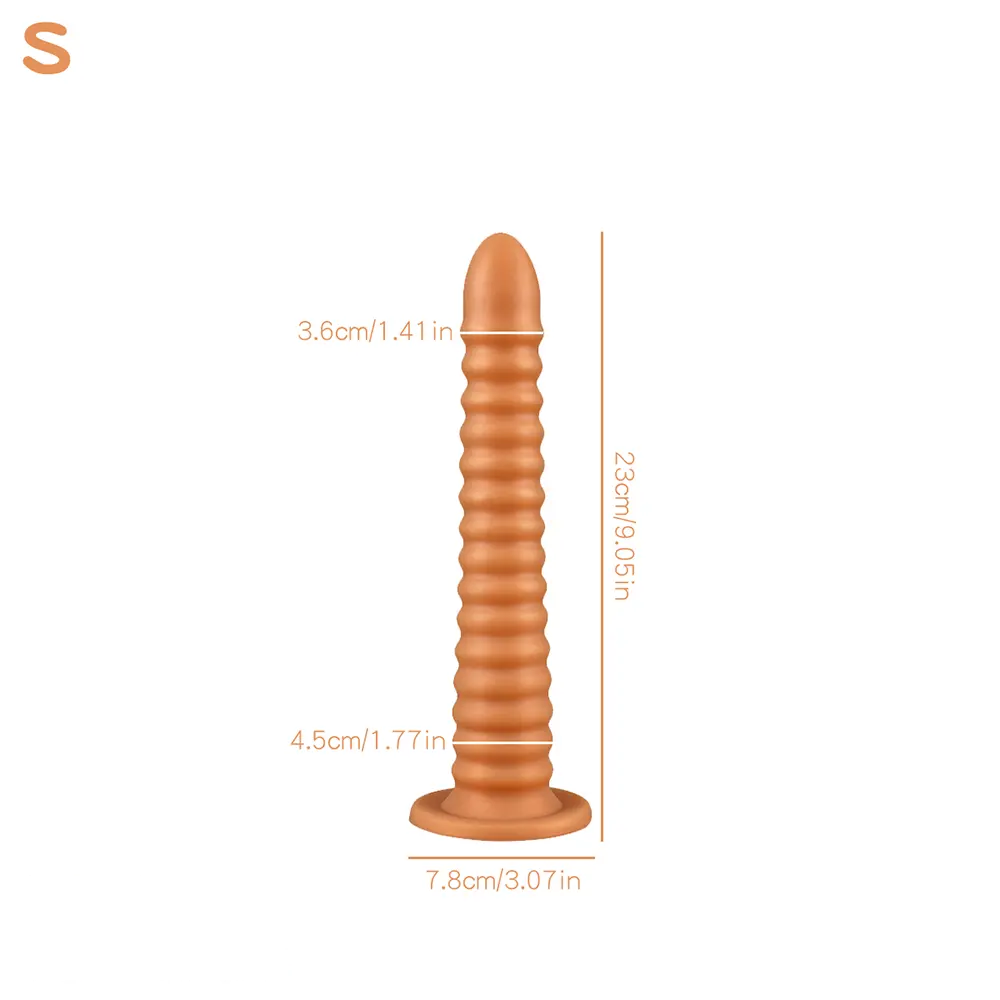 6.69in 9.05in 11in 13.1in Big Silicone Luminous Butt Plug Dildo For Women