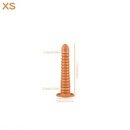 6.69in 9.05in 11in 13.1in Big Silicone Luminous Butt Plug Dildo For Women