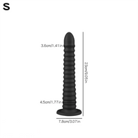 6.69in 9.05in 11in 13.1in Big Silicone Luminous Butt Plug Dildo For Women
