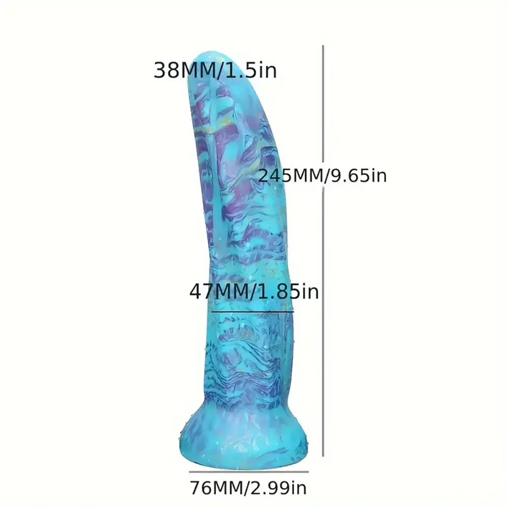 6.69in 9.65in 12.4in Silicone Soft Big Monster Dildo For Women Men G-Spot