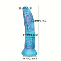 6.69in 9.65in 12.4in Silicone Soft Big Monster Dildo For Women Men G-Spot