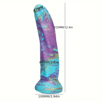 6.69in 9.65in 12.4in Silicone Soft Big Monster Dildo For Women Men G-Spot