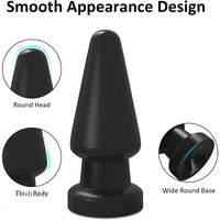 6.69in Butt Plug Dildo PVC Female Masturbation Sex Toy Anal Massager