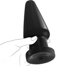 6.69in Butt Plug Dildo PVC Female Masturbation Sex Toy Anal Massager