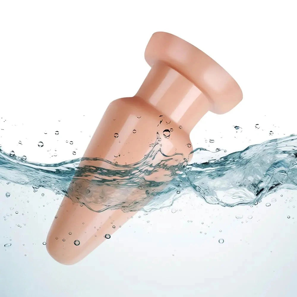 6.69in Butt Plug Dildo PVC Female Masturbation Sex Toy Anal Massager