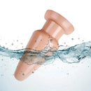 6.69in Butt Plug Dildo PVC Female Masturbation Sex Toy Anal Massager