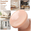 6.69in Butt Plug Dildo PVC Female Masturbation Sex Toy Anal Massager