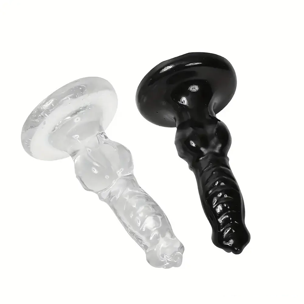 6.69in Clear Animal Dog Cock Dildo For G-Spot Vaginal Sex Stimulation