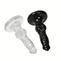 6.69in Clear Animal Dog Cock Dildo For G-Spot Vaginal Sex Stimulation