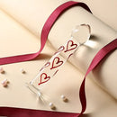 6.69in Crystal Heart Glass Clear Dildo Suction Cup Elegant Anal Sex Toy