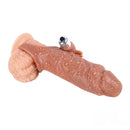 6.69in Enlarge Vibrating Cock Sleeve For Men Fucking Sex Toy