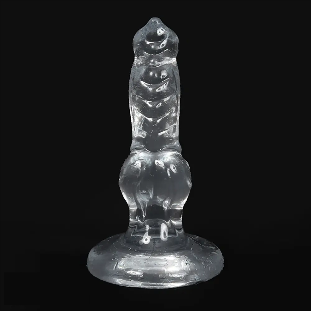6.69in Fantasy Animal Dog Cock Dildo For Climax Self Pleasure