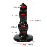 6.69in Fantasy Animal Dog Cock Dildo For Climax Self Pleasure