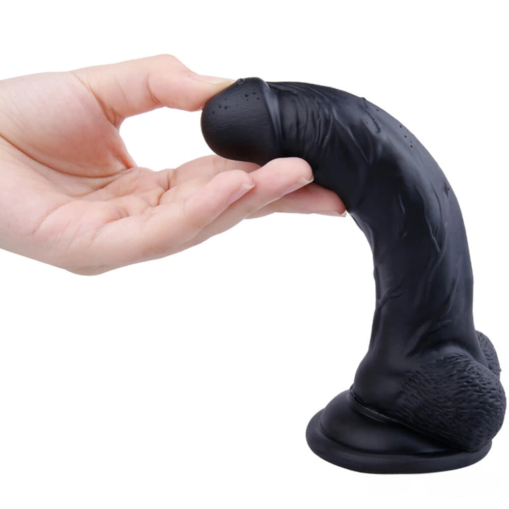 6.69in Lifelike Shaped Penis Glans Dildo For Anus G Spot Playing