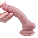 6.69in Lifelike Shaped Penis Glans Dildo For Anus G Spot Playing