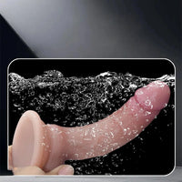 6.69in Liquid Silicone Soft Super Realistic Anal Dildo Sex Toy For Women