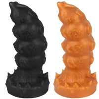6.69in Liquid Silicone Soft Thick Anal Plug SM Punishment Octopus Dildo